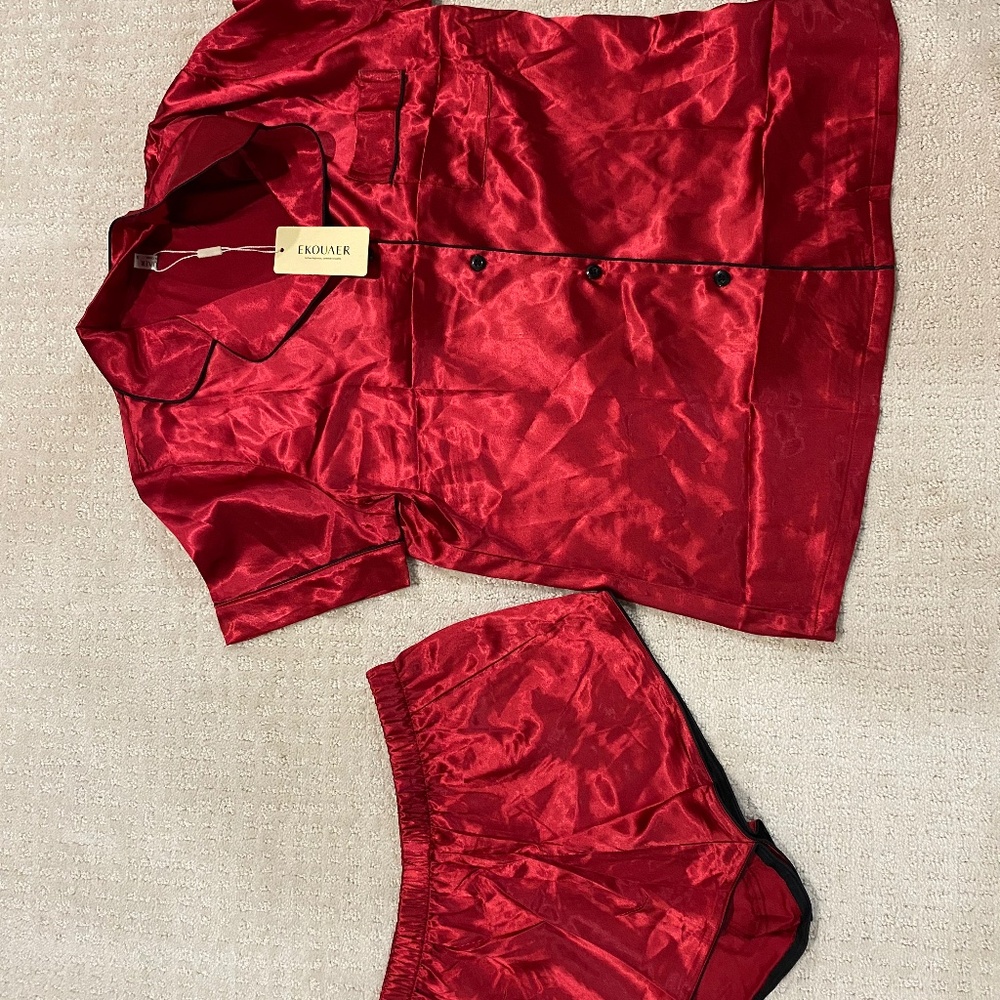 Red pajamas